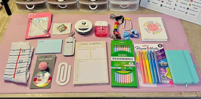 Two Scoops! (can include: pencils, flair pens, planning pad, and more!) *The Sweetest Way to Spoil Someone Special*