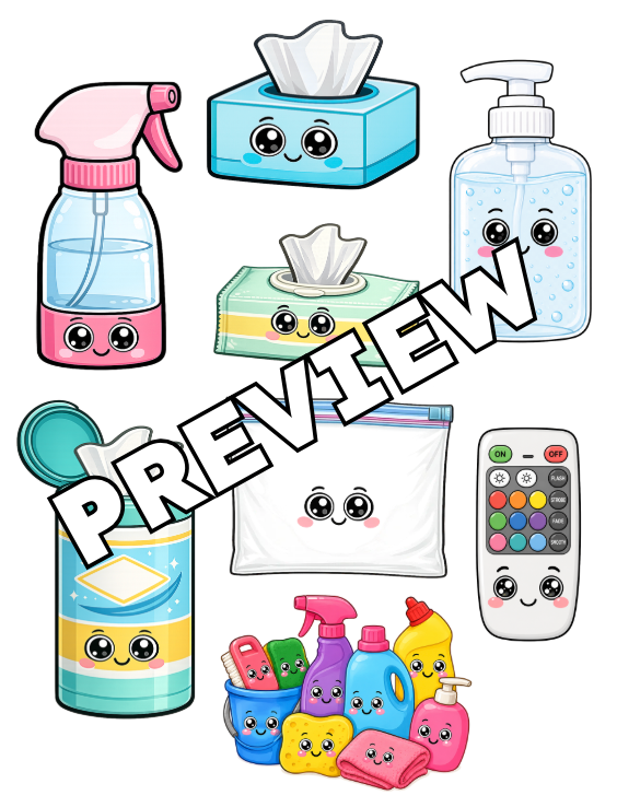 Cutesy Classroom Labels 🍎✏️
